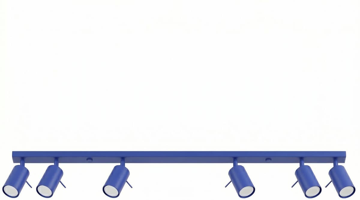 Plafón RING 6L ultramarino