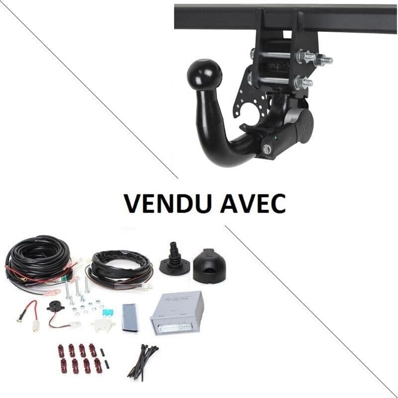 Land Rover Attelage Range Rover Evoque (06/11-02/19) RDSOV + faisceau universel 7 broches + boitier électronique