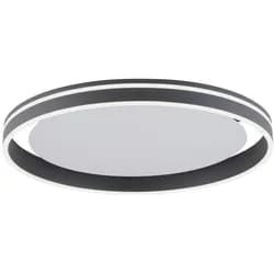 Paul Neuhaus, Q-VITO, LED-Deckenleuchte, anthrazit, Ø 59cm, rund, Smart Home