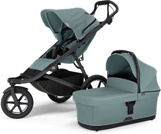 Thule , Barnevogn, Urban Glide 3, Duo - Mid Blue