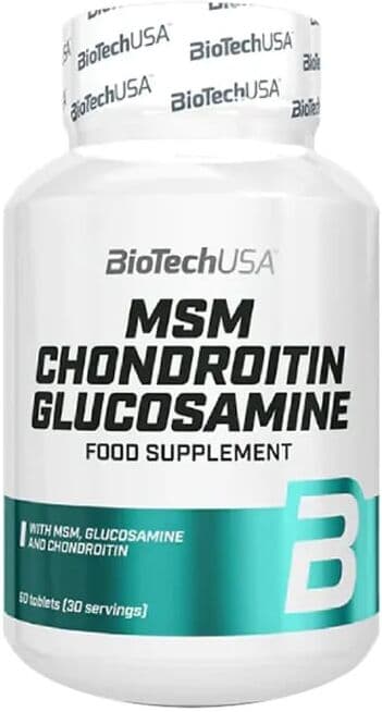 Biotech USA MSM Chondroitin Glucosamine 60 Tabs