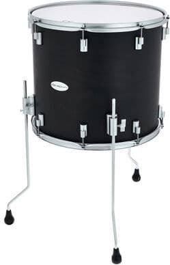 DrumCraft "Series 6 18"x16" Floor Tom SB" Satin Black