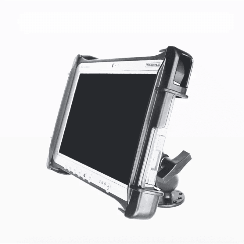 Pljljmsw tablet pc Holder for 10”-11” Rugged Tablets Portable Panasonic FZ-G1  , Multi Angle Viewing Stand for Ram Mounts