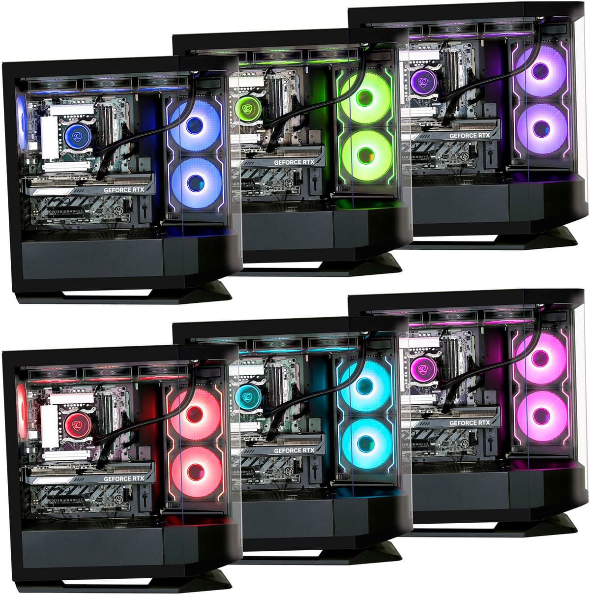 COUGAR Gaming-PC "FV270 BK Intel Core Ultra 5 250KF Plus 32GB DDR5 1TB SSD", schwarz, Microsoft Windows 11 Home (64 Bit), RTX 5070, 32 GB RAM 1.000 GB SSD, Desktop-PCs, Windows 11, DDR5 RAM, Gaming-PC