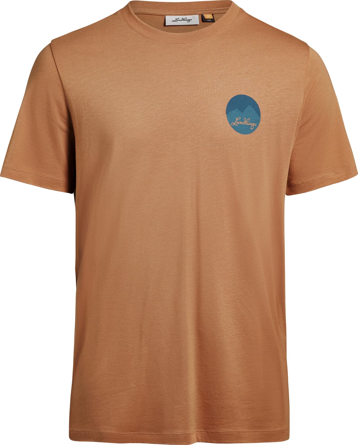 Lundhags Men's Järpen Printed T-Shirt Hazel L