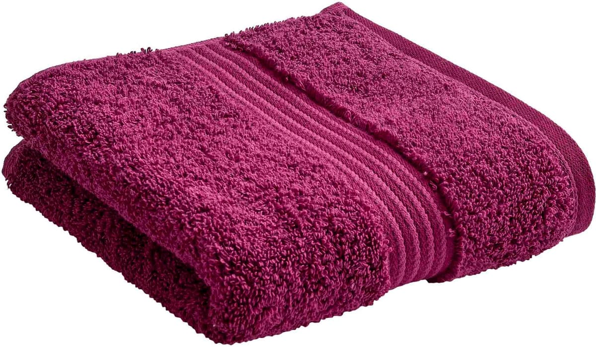 Gaestehandtuecher CHRISTY "SUPREME", lila (raspberry), B:40cm L:76cm, Walkfrottier, Obermaterial: 100% Baumwolle, Handtücher, Gaestehandtuecher, Premium-Gästetücher in Luxusqualität, 650g/m², 40x76cm, 6er Set raspberry B/L: 40cmx76cm, 6 Stk., Walkfrottier