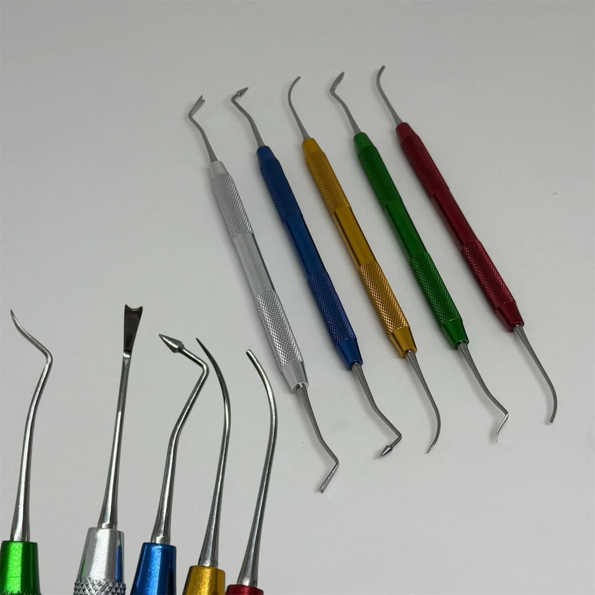 DENILK 5pcs Dental Waxing Instrument P.K Thomas Set For Modeling And Sculpting Wax In Dental Procedure