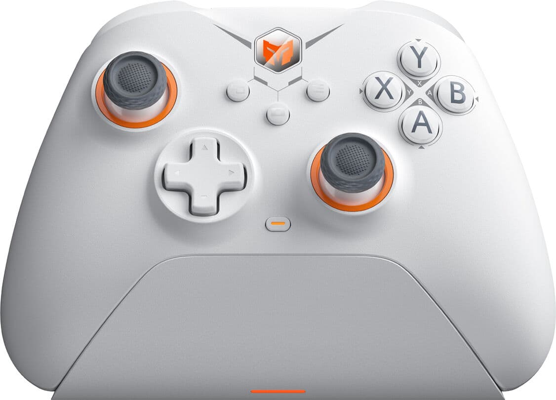 BIGBIG WON Gale Combo Wireless Controller With Charging Stand - Hvit - Trådløs Ko