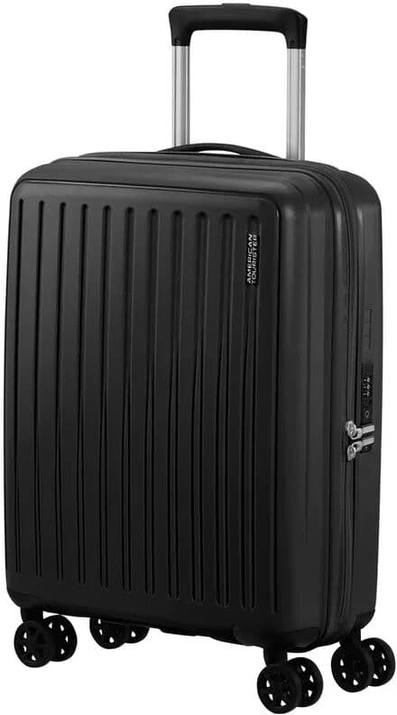 American Tourister - Hartschalenkoffer, Spinner, 55 CM, Hartschalenkoffer, Spinner, 55 CM, Black