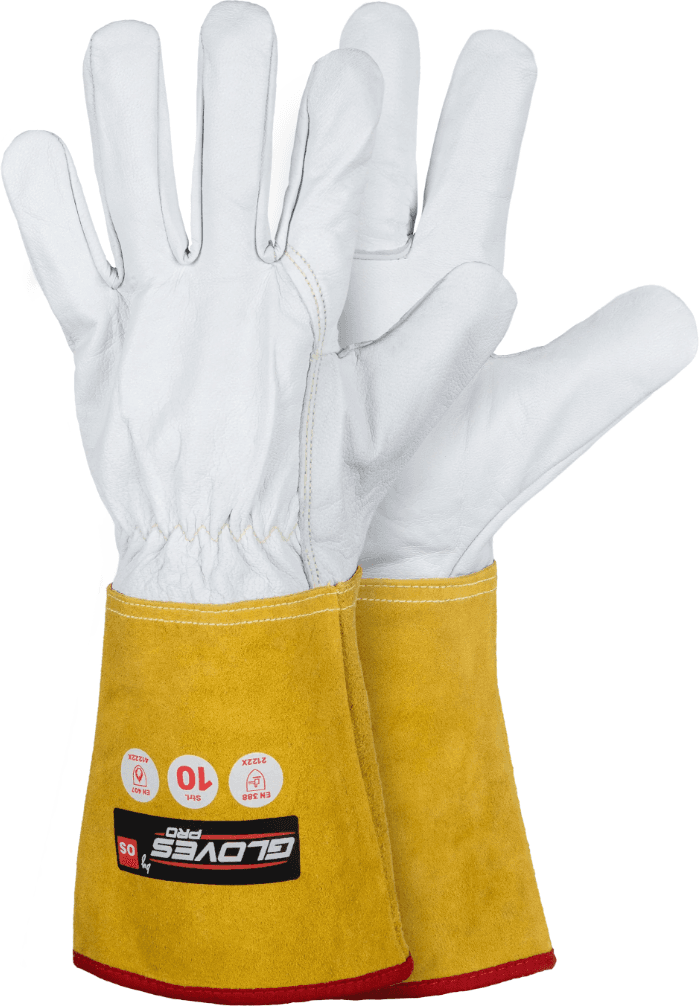 Gloves Pro Mig+ Sveisehanske Hvit 8