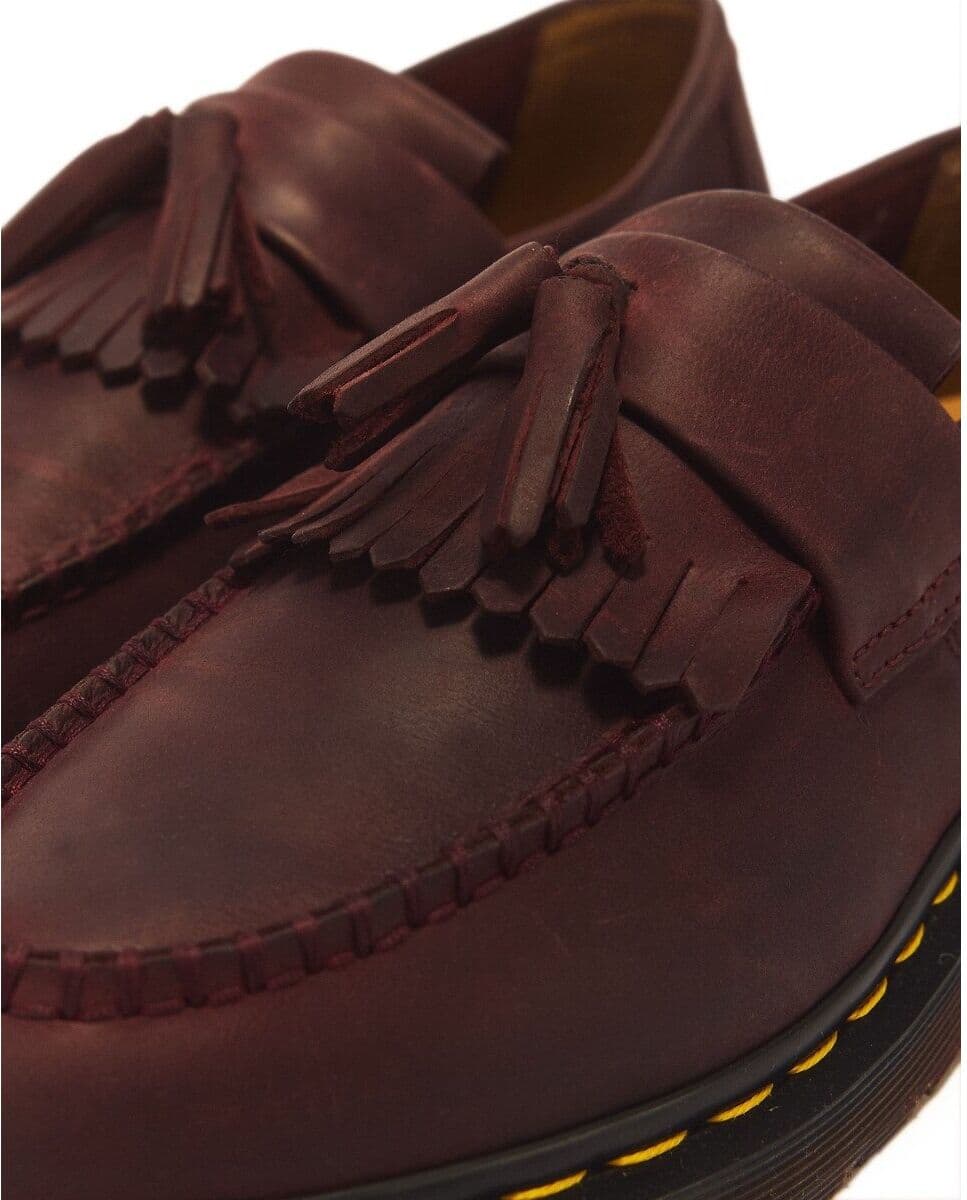 DR. MARTENS Mocassins en cuir, Adrian Crazy Horse