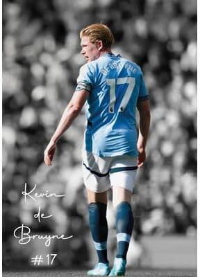 Inspire Select Modern Soccer Player Canvas Wall Art Football Athlete Highlight Poster For Room Decor 12 7.9 X 11.8 In Unframed