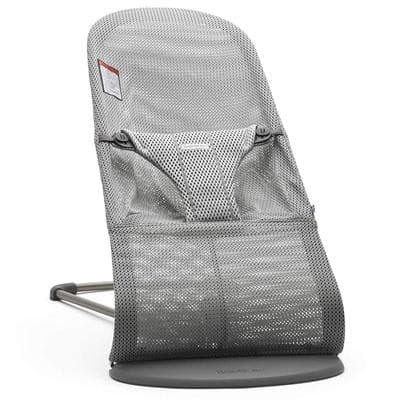 BabyBjrn Bouncer Bliss, Dark Gray Frame Mesh Gray