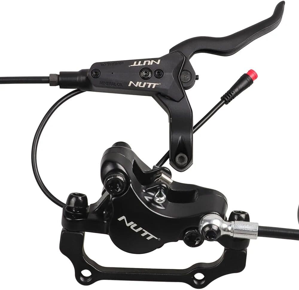 NONE NUTT Electric Scooter Hydraulic Disc Brake E-Bike 140 160 180mm Rotor FOR Zero 10X 11X KUGOO G1 G2 Pro E-scooter Brake