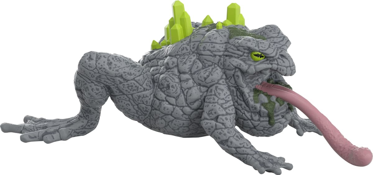 Spielfigur SCHLEICH "ELDRADOR CREATURES, Stein-Kröte (70857)", grau, Spielfiguren, Kinder, Kunststoff, Spielfigur