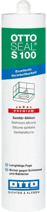 OTTOSEAL® Ottoseal S100 Le Silicone Sanitaire Premium 300ml Mint C40