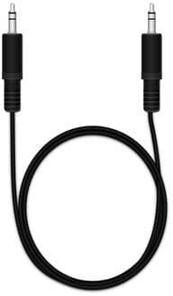 MediaRange Cable 3.5mm Male - 3.5mm Male 1m Black MRCS140