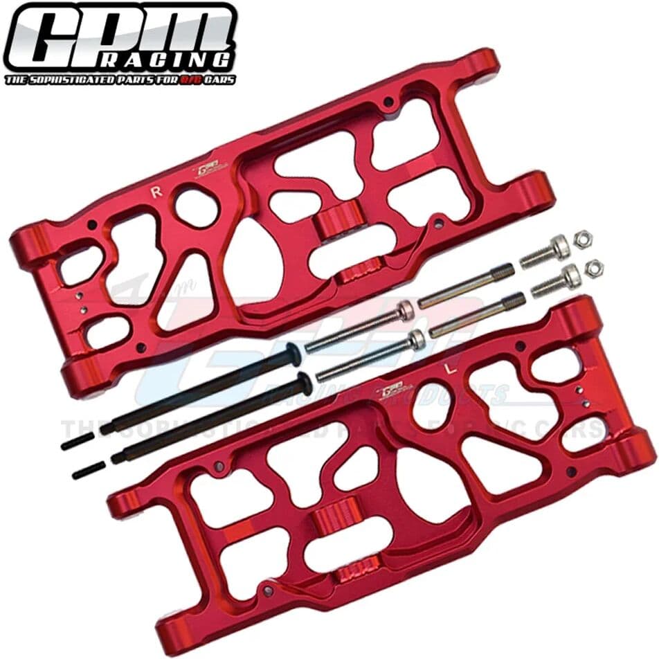 NONE GPM Metal Rear Lower Suspension Arms Swing Arm ARA330590 for ARRMA 1/5 KRATON OUTCAST EXB 8S Monster Truck RC Car Upgrade Parts