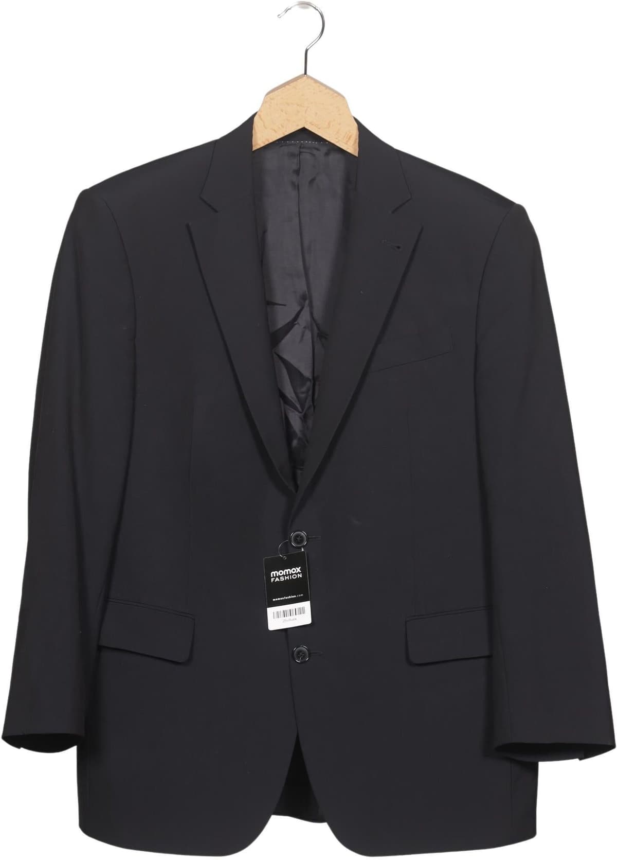 Carl Gross Herren Sakko, Marineblau, Gr. EU 52, Schurwolle / Viskose - Second Hand