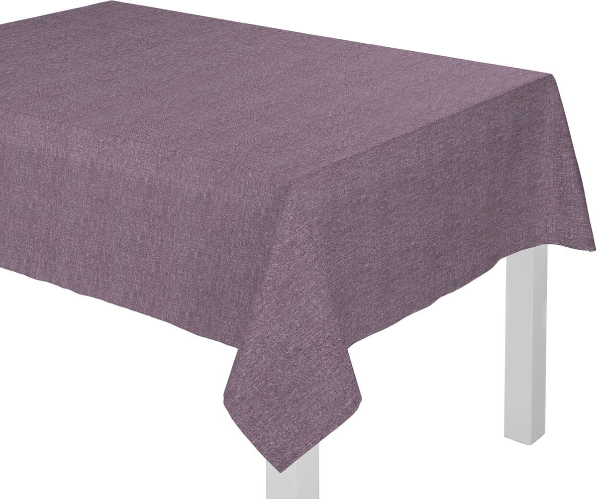 Tischdecke WIRTH "Torbole" Gr. 4, lila, B:190cm L:130cm, Baumwolle, Polyester, Tischdecken, Tischdecke