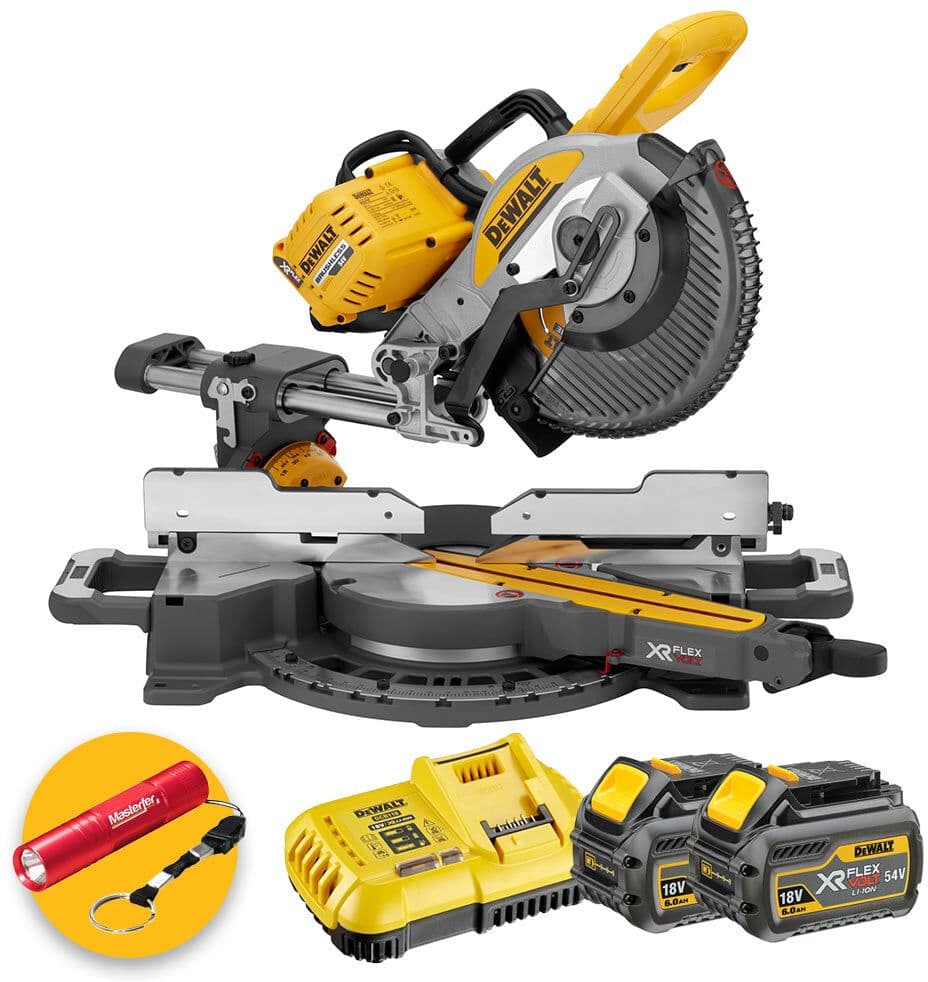 DeWalt DCS727T2-QW Troncatrice radiale 54V XR FLEXVOLT