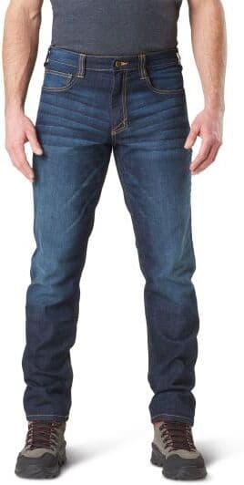 5.11 Tactical Defender-Flex Slim Jean (Färg: Dark Wash Indigo, Midja: 36, Längd: 36)