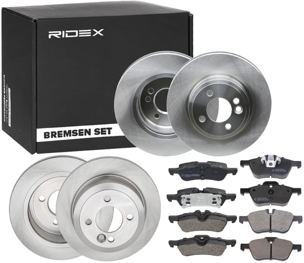 RIDEX 3405B1723 Bremseskiver og klodser