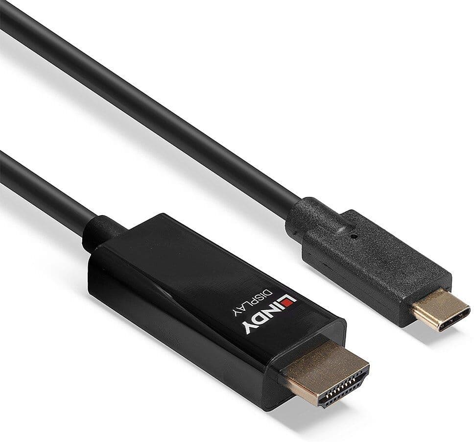 Lindy 5m USB Type C to HDMI 4K60 Adapter Cable with HDR