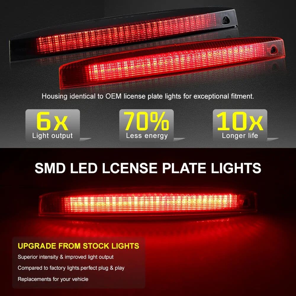 APMATAUTO 8200175538 Car 3RD Third Brake Light For Renault Megane MK2 MK II 2003-2008 Rear Tail Light LED High Third Stop Lamp Accessories