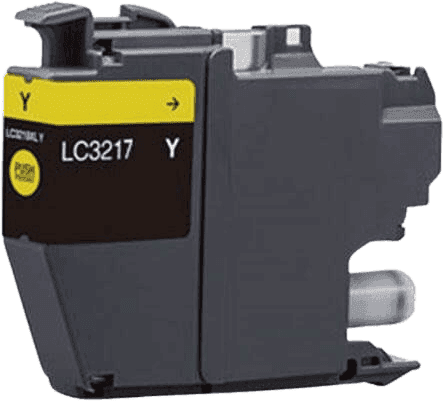Brother Lc3217y Gul Kompatibel Blækpatron 550 Sider (Lc-3217y)