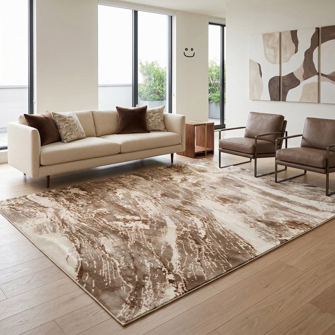 Brayden Studio Abstract Flatweave Kilim Area Rug Grey Rectangle 160 x 230 cm