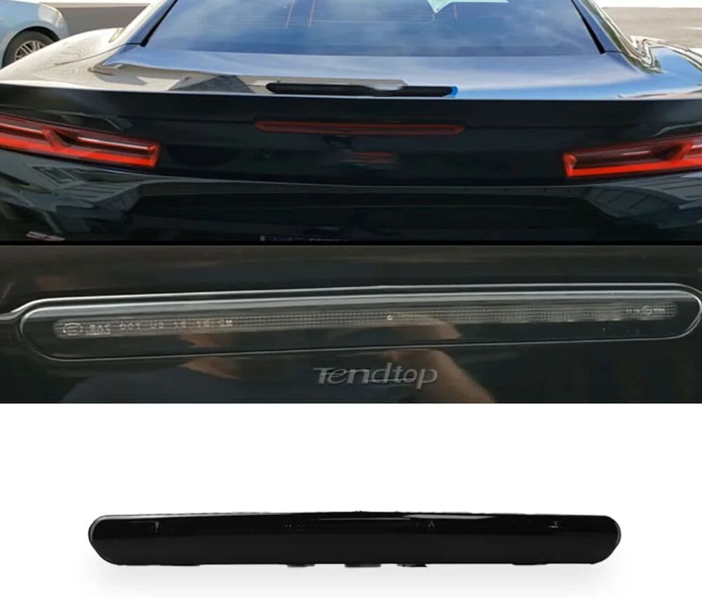 NONE Smoke LED Third Brake Cargo Stop Light Lamp Car Accessories For Chevrolet Camaro 2016-2022