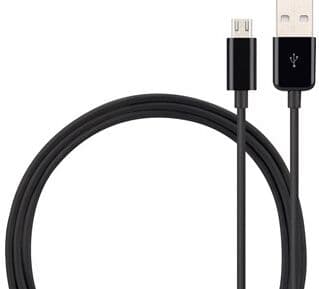 Andersson Micro-USB Cable 2m Black 2.4A