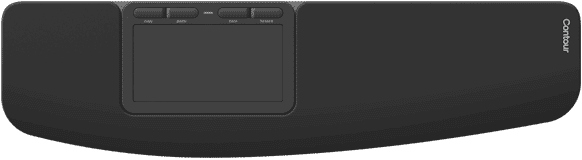 Centrerad mus Contour Touch trÃ¥dlÃ¶s