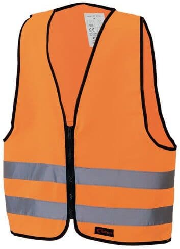 REFLECTIL Reflexväst Dragkedja fram XXS Orange