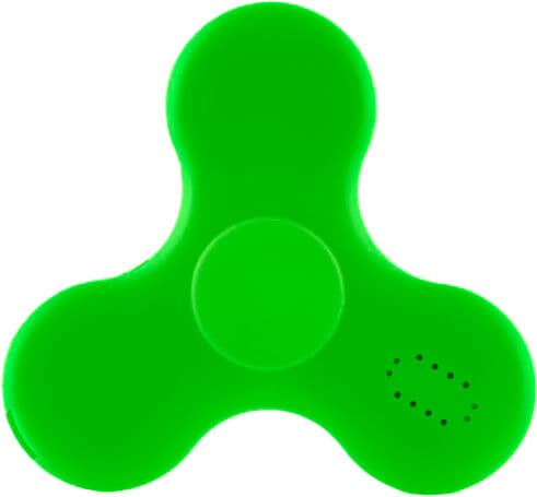 Fidget Spinner LED c/ Coluna Bluetooth (Verde) - INNOVAGOODS