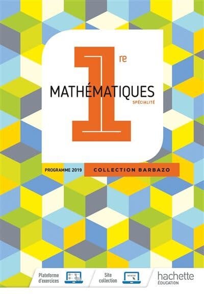 Collectif - Mathématiques, 1re spécialité : programme 2019 - Preis vom 25.10.2026 20:24:27 h