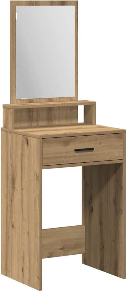 vidaXL Table de Toilette Chêne artisanal 50 x 41 x 140 cm