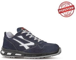 Scarpe antinfortunistiche U Power Emotion S1P grigie traspiranti Personalizzate o neutre U-Power