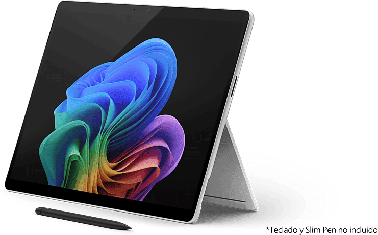 Convertible 2 en 1 - Microsoft Surface Pro Copilot+ PC 5G, 13", Snapdragon® X Plus 45 TOPS, 16GB RAM, 256GB SSD, Adreno GPU, Windows 11 Pro, Platino
