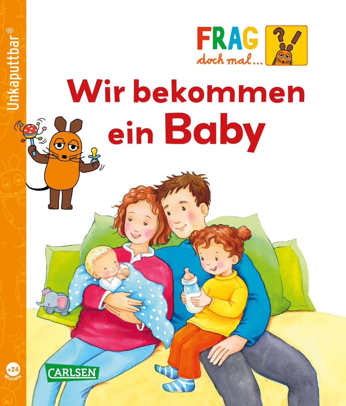 Petra Klose - Unkaputtbar: Frag doch mal die Maus: Wir bekommen ein Baby: Ein Sachbuch für Kinder ab 2 Jahren - Preis vom 25.10.2026 20:24:27 h