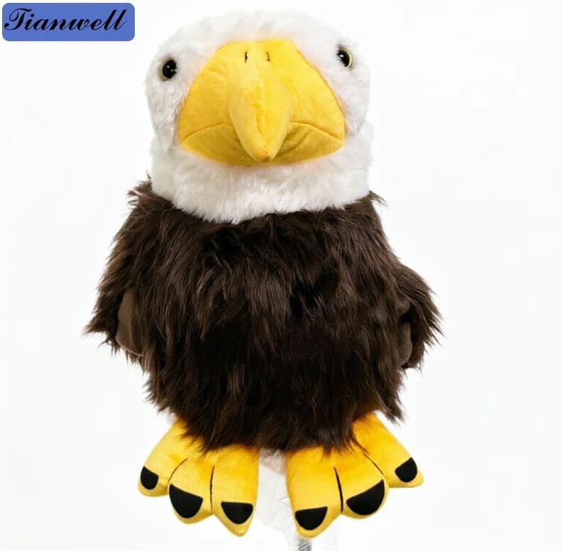 NONE Tianwell Eagle Shape Animal Golf Driver Headcover Personalized Style Wear Resistant Protective Easy Fit Golf Supplies