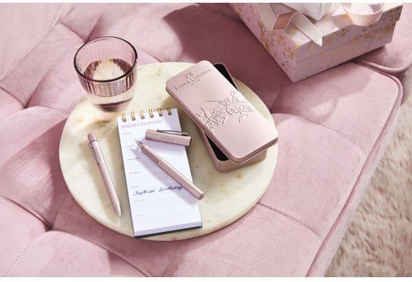 Faber-Castell Grip Fyldepen   M   Rose