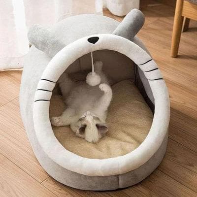 Uplifted Finds Deep Sleep Cat Bed Foldable Washable Pet Cave House s 4