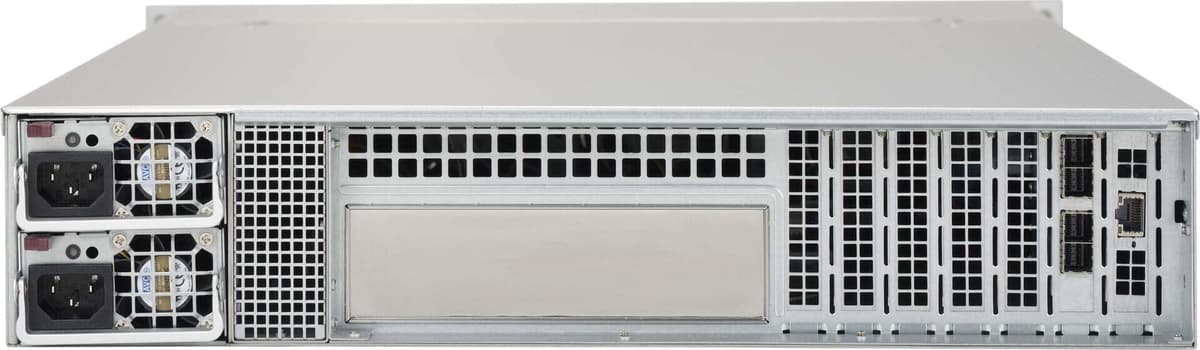 Supermicro CSE-826BE1C-R609JBOD, Rack, Server, Schwarz, 2U, Netzwerk, Platinum level power supplies