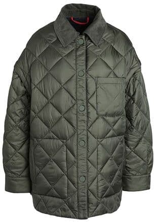 Max & Co. Plumífero y acolchado Mujer Verde militar 42 Mujer