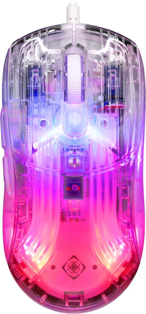 Deltaco Gaming Dm330 Transparent Rgb Gamingmus