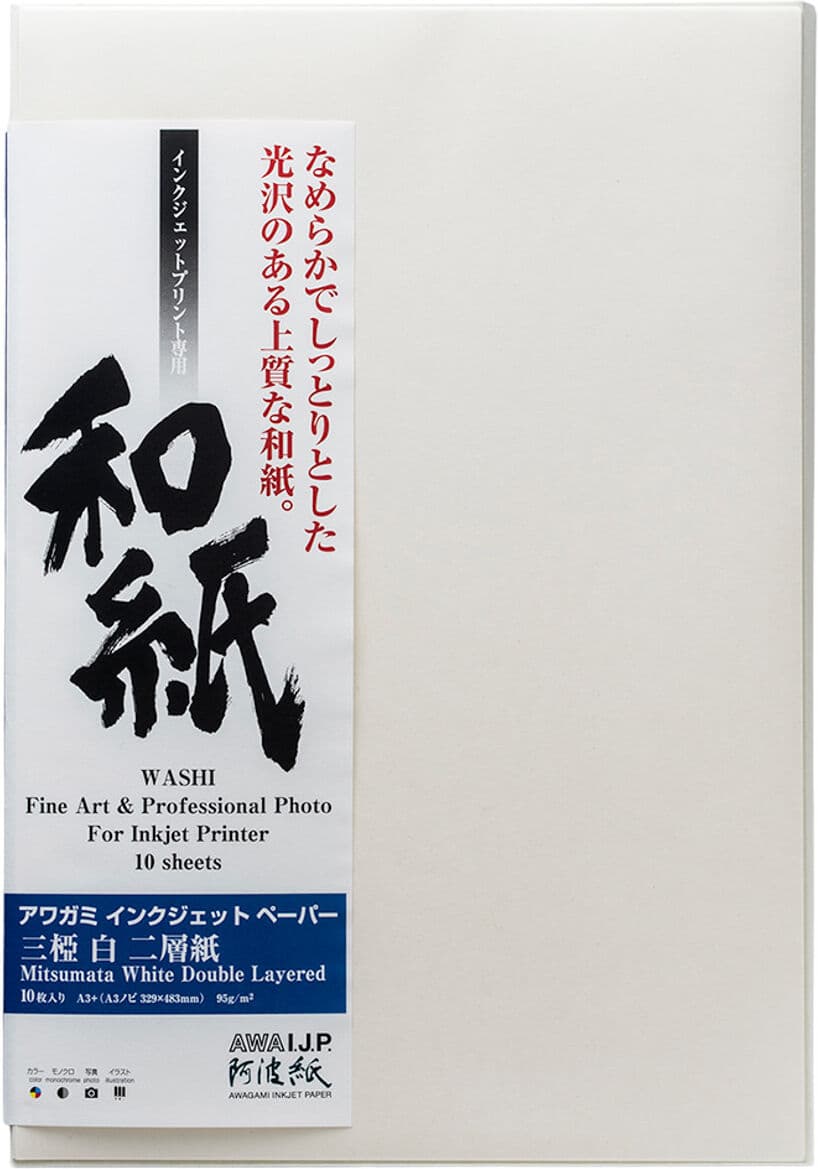 Awagami Mitsumata Double Layered – A4 (20 Ark)