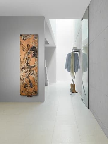 Zehnder Heizkörper Arteplano, 1613 x 749 mm, Messing geätzt, Warmwasserbetrieb, ZGE03010M449005 ZGE03010M449005