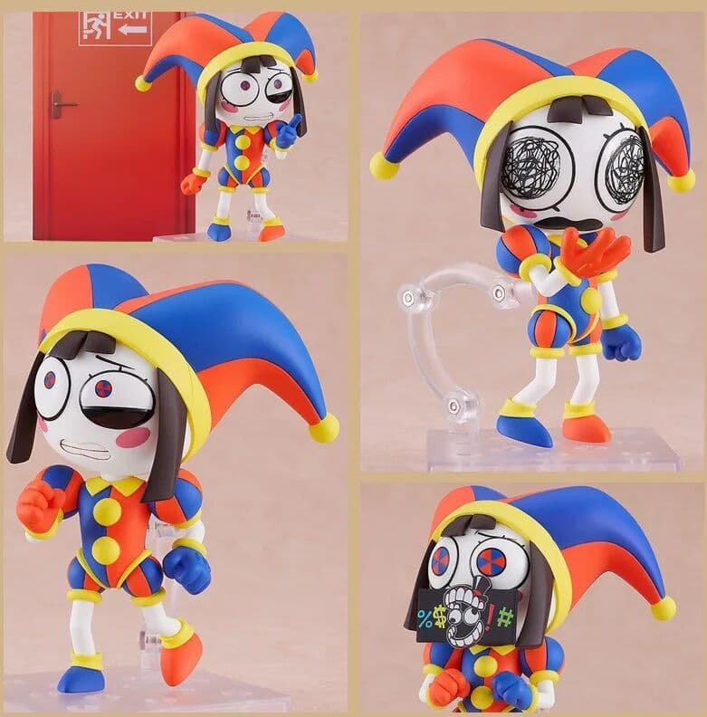 Bandai The Amazing Digital Circus Costume Anime Figure Pomni Zooble Kinger Jax Gummigoo Doll Toys Gift